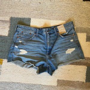 NWT Madewell relaxed denim shorts